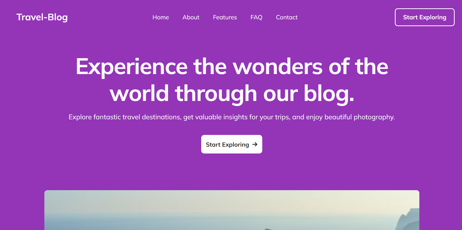 Travel Blog