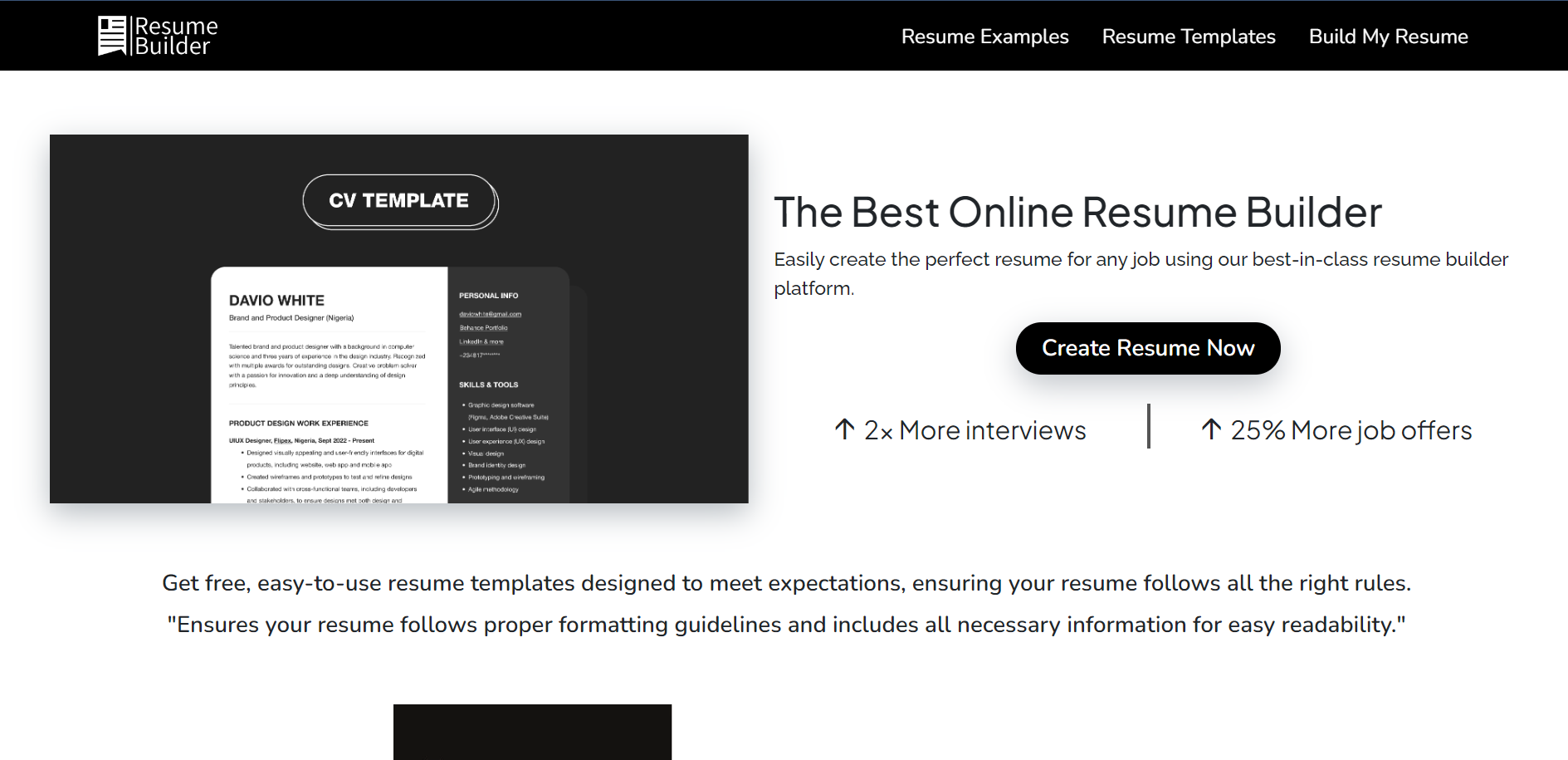 ATS Resume Builder.io
